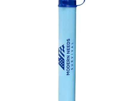 Ready Filter — Personal Water Filter Straw for Your Backpacking Gear | Water Filtration System Survival for Outdoor & Camping Supplies | Ultralight, Portable, and Durable Emergency Water Purifier